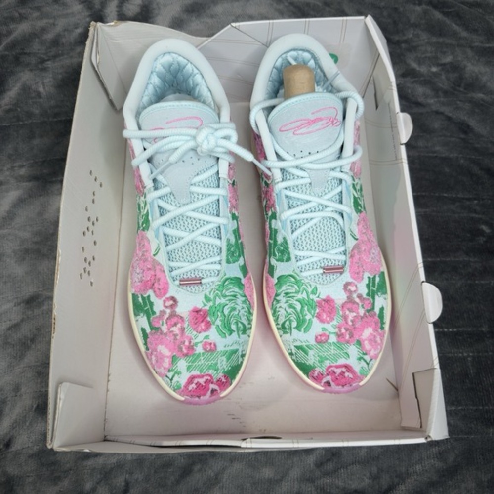 New Nike‎ LeBron XXI Size 14 Premium Grandma's Couch Father of Pearl FV7275-401
